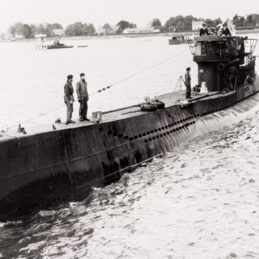German U-boats Surrender
